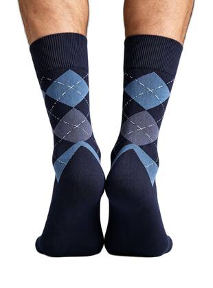 Imagem de Meia Cano Longo Lupo 01212-024 Masculina Social Sportswear Algodão T. 37/44