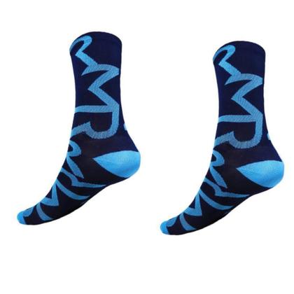 Imagem de Meia Ciclismo Mtb Speed Identite Azul 38-43 Mauro Ribeiro