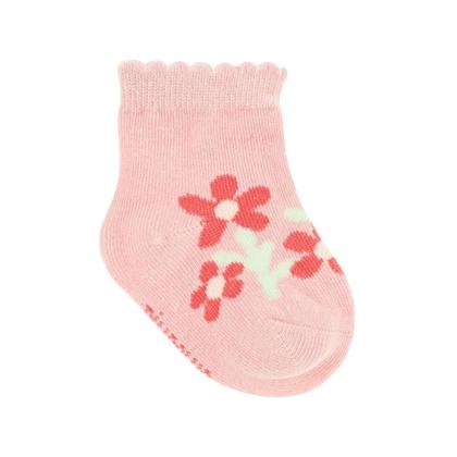 Imagem de Meia Colorida Infantil Menina 3 Pares Tam 00 ao 15 Pimpolho