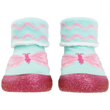 Imagem de Meia com Sola Antiderrapante com Cano Vira e Volta Pimpolho