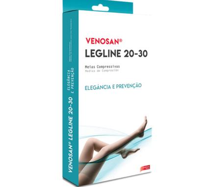 Imagem de Meia Coxa LegLine 20-30 mmHg Ponteira Fechada Olinda - Venosan