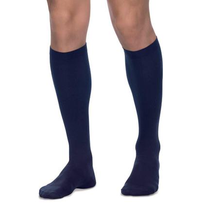 Imagem de Meia Curta Masculina 3/4 Kendall Média Compressão Preto P