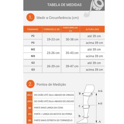 Imagem de Meia De Compressão 3/4 Venosan Comfortline AD 20-30mmHg