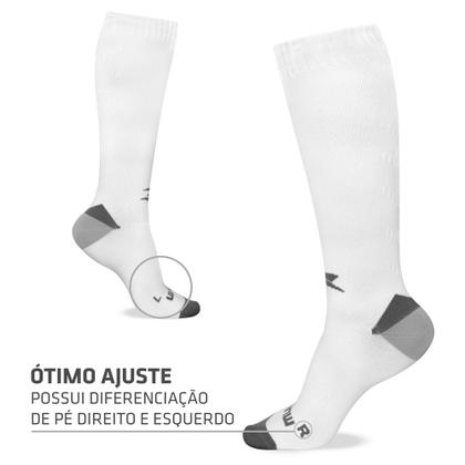 Imagem de Meia de Compressão Cano Longo Solid Muvin Para Exercícios  Conforto e Proteção Contra Bolhas