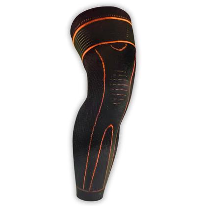 Imagem de Meia de Compressão Joelheira Com Fechamento de Contato Ortopédica Flexível Elástica MBFit