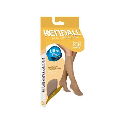 Imagem de Meia de Compressão Kendall 3/4 20-30mmHg com ponteira 1502 Mel - G