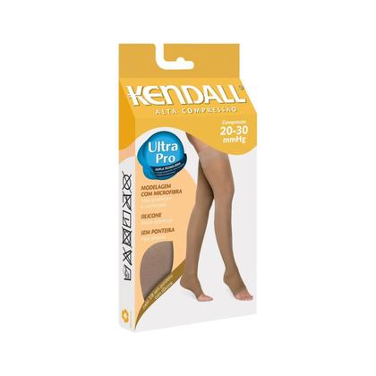 Imagem de Meia de Compressão Kendall 7/8 20-30mmHg sem ponteira 1713 Mel - M