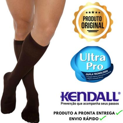 Meia de Compressão Kendall Masculina 34 20~30 mmHg Varizes Viagem Longa ...