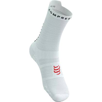 Imagem de Meia de Compressão para Corrida Cano Médio Branca 33 a 36 Compressport