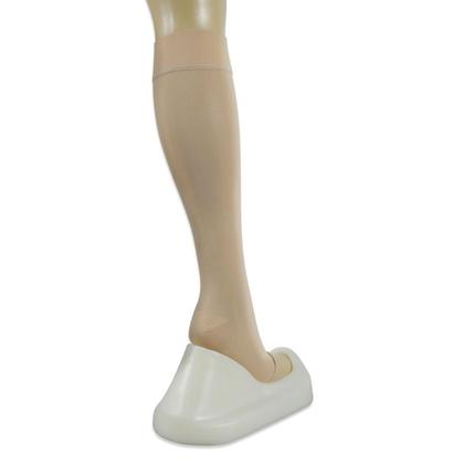 Imagem de Meia de Média Compressão 3/4 Varimed 23-32mmHg Bege Sem Ponteira