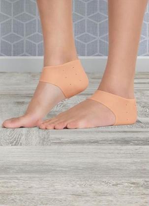 Imagem de Meia De Silicone Hidratante Para Pés Anti Rachamento