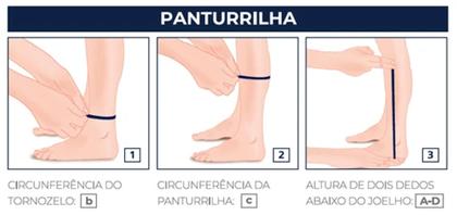 Imagem de Meia Elástica 3/4 Média Compressão 20-30mmHg Basic - Sigvaris