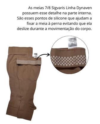 Imagem de Meia Elástica Sigvaris Basic 7/8 20-30 Mmhg Média Compressão