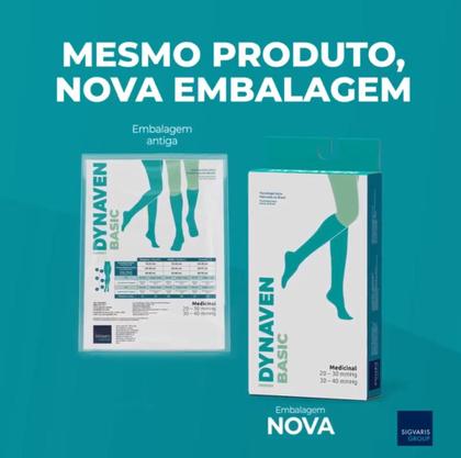 Imagem de Meia Elástica Sigvaris Basic 7/8 20-30 Mmhg Média Compressão