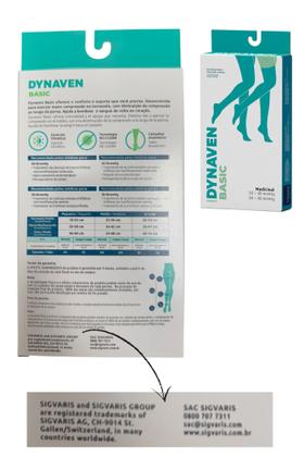Imagem de Meia Elástica Sigvaris Basic 7/8 20-30 Mmhg Média Compressão