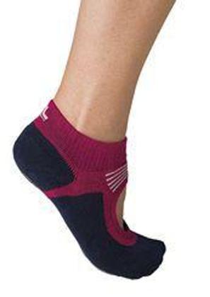 Imagem de Meia Feminina Pilates Sapatilha Antiderrapante Lupo