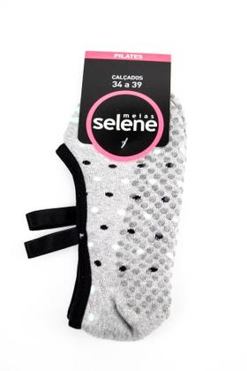 Imagem de Meia Feminino Selene Sapatilha com Vies 7700