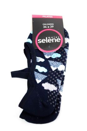 Imagem de Meia Feminino Selene Sapatilha com Vies 7700