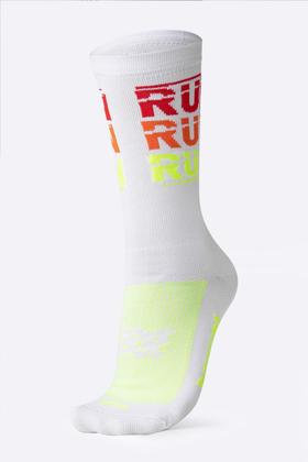 Imagem de Meia HUPI Run Run Run Branco