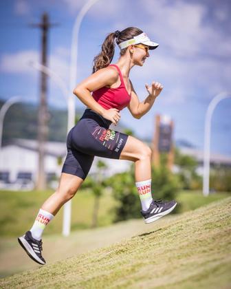 Imagem de Meia HUPI Run Run Run Branco