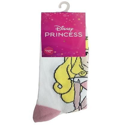 Imagem de Meia Infantil Do 4 A 10 Anos Meninas Disney Licenciado - Jolitex Ternille Baby