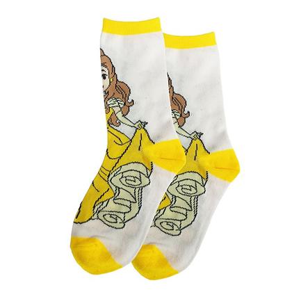 Imagem de Meia Infantil Do 4 A 10 Anos Meninas Disney Licenciado - Jolitex Ternille