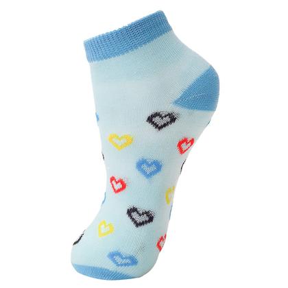 Imagem de Meia Infantil Menina Cano Curto Kit com 12 Pares