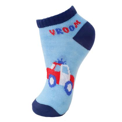 Imagem de Meia Infantil Menino Cano Curto Coloridas 12 Pares