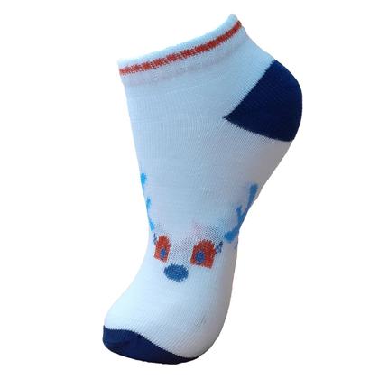 Imagem de Meia Infantil Menino Cano Curto Coloridas 12 Pares