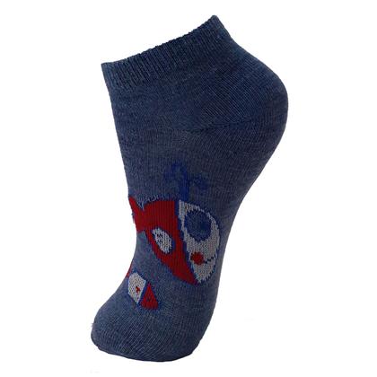 Imagem de Meia Infantil Menino Cano Curto Coloridas 12 Pares