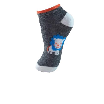 Imagem de Meia Infantil Menino Cano Curto Coloridas 12 Pares