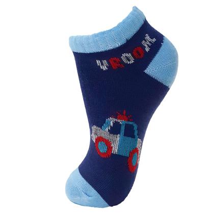 Imagem de Meia Infantil Menino Cano Curto Coloridas 12 Pares