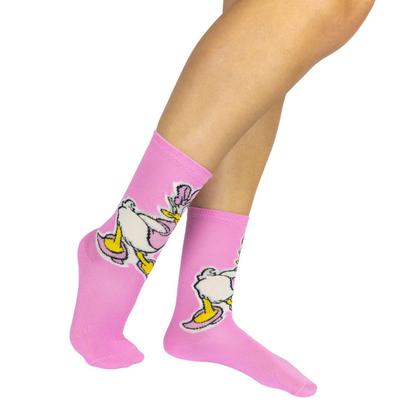 Imagem de Meia Infantil Personagens Disney Cano Longo Trifil Conforto Algodão