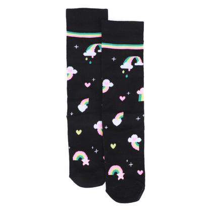 Imagem de Meia Infantil Puket 3/4 Estampada Menina