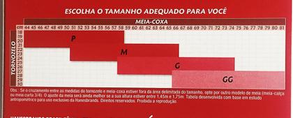 Imagem de Meia Kendall Média Compressão 7-8 Sem Ponteira G