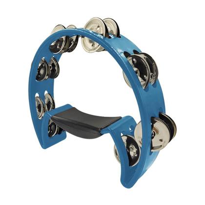 Imagem de Meia Lua Profissional Pandeiro Pandeirola Azul Liverpool