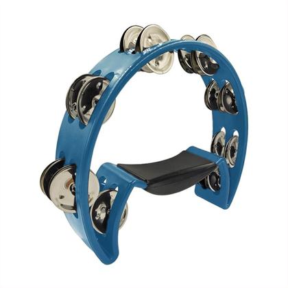 Imagem de Meia Lua Profissional Pandeiro Pandeirola Azul Liverpool