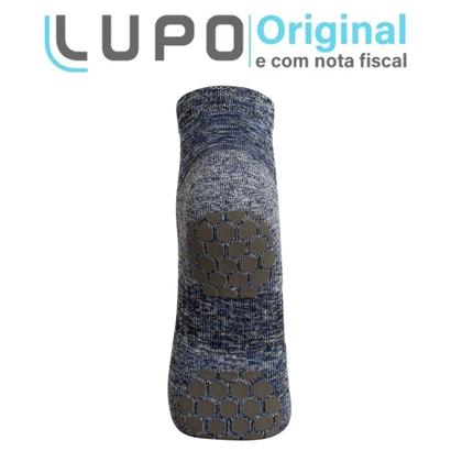 Imagem de Meia Lupo Antiderrapante 3310-003 Cano Curto Pilates Poliamida