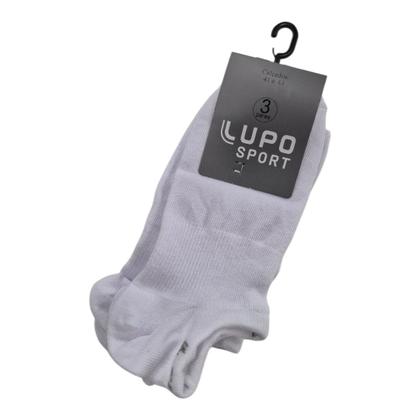 Imagem de Meia Lupo Sport Sapatilha Kit C/ 3 Pares Unisex Calçados 39 a 44.