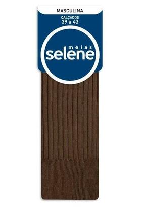 Imagem de Meia Masculina Social Selene 100% algodão 8005