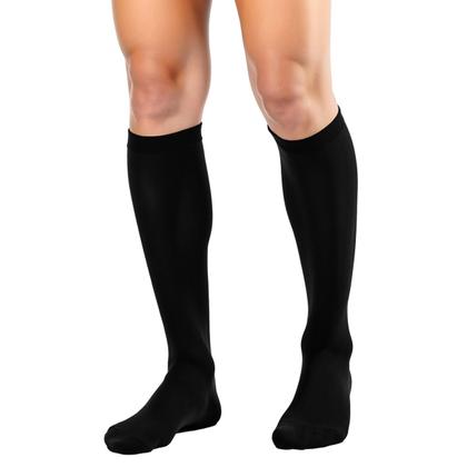 Imagem de Meia Média Compressão 1802 Com Ponteira 1821 mmHg Varizes Inchaço Trabalho Vitall