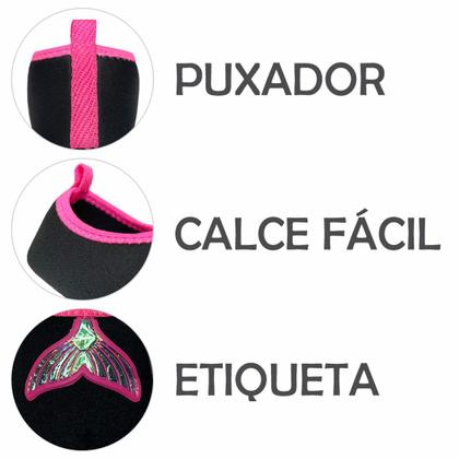 Imagem de Meia Menina Infantil Antiderrapante Sapatilha Magicc S110