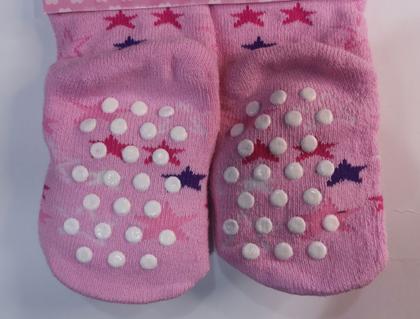 Imagem de Meia menina infantil com Bichinho variados cores antiderrapante