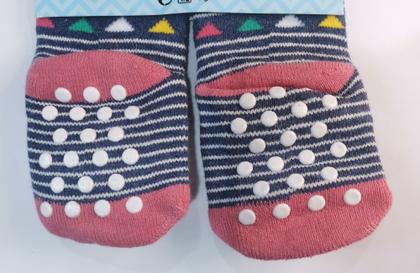 Imagem de Meia menino infantil com Bichinho variados cores antiderrapante