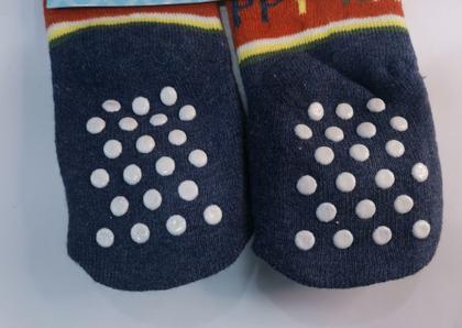 Imagem de Meia menino infantil com Bichinho variados cores antiderrapante