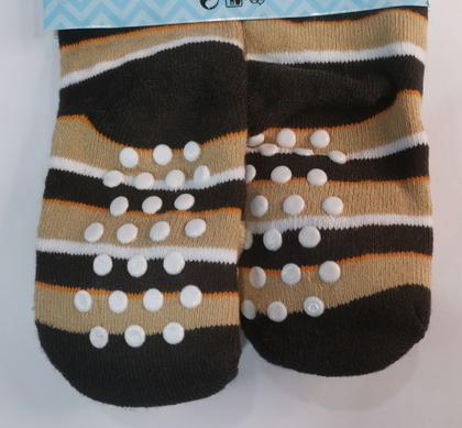 Imagem de Meia menino infantil com Bichinho variados cores antiderrapante