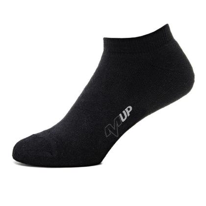 Imagem de Meia MUP Sapatilha Kit c/3 Pares Preto - Masculino