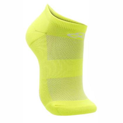 Imagem de Meia Olympikus Cano Invisível Neon 3 Pares Feminina 33 a 38