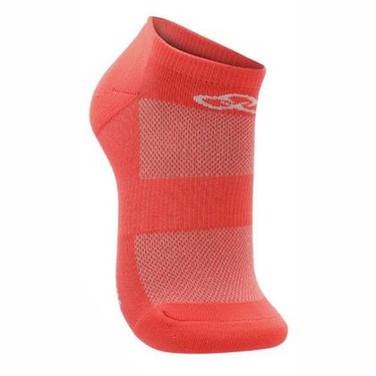 Imagem de Meia Olympikus Cano Invisível Neon 3 Pares Feminina 33 a 38