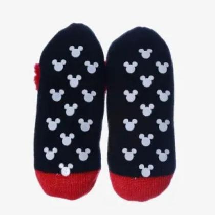 Imagem de Meia Pantufofa Mickey Mouse Tamanho M